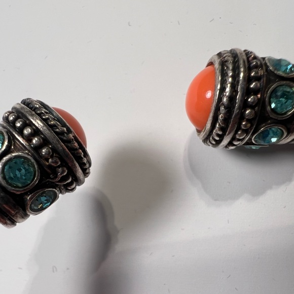 Cuff Bracelet set with matching Clip Earrings - priced as set - Picture 7 of 14